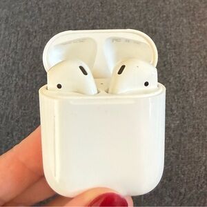 Apple AirPods 2nd generation with Charging Case, brand new, never used!
